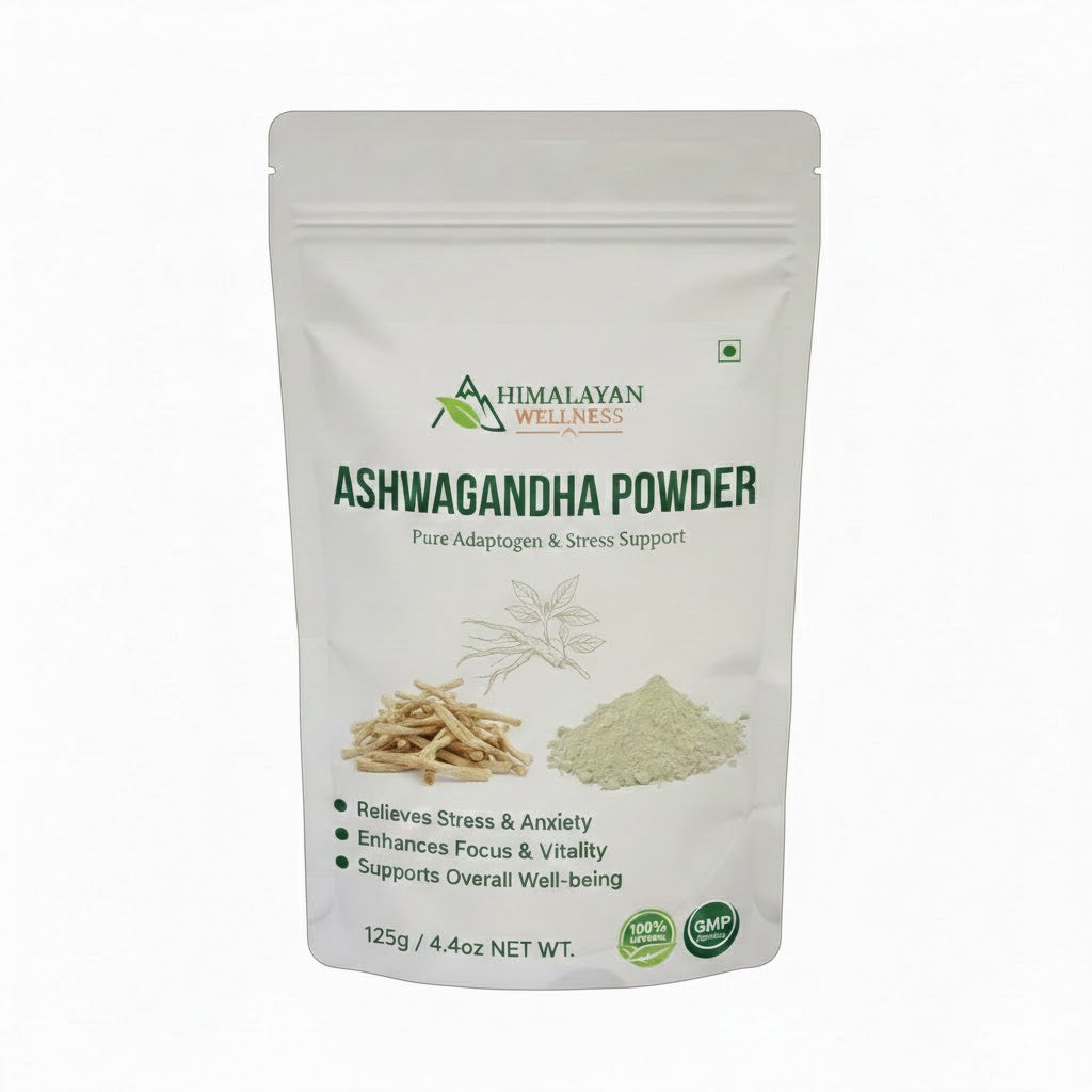 Himalayan Wellness Ashwagandha Powder  Pure Root Extract